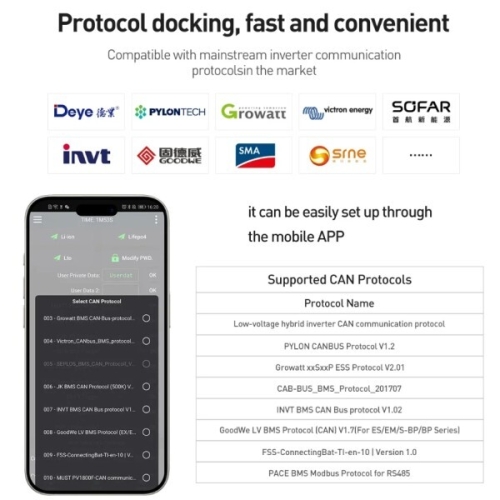 JK  인버터 BMS -B2A16S15P 150A 액티브 밸런스 2A 8S-16S CAN RS485 열 JIKONG 24V 48V..