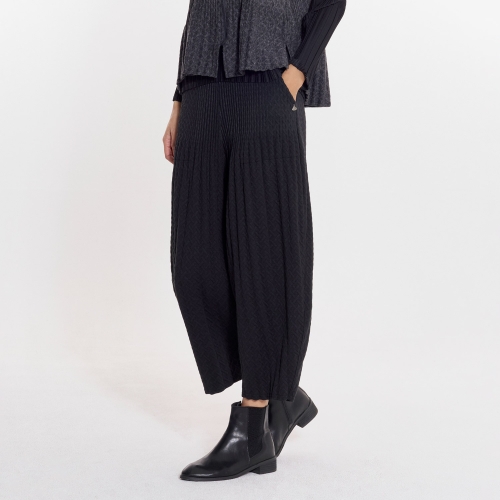 플리츠미 자가드 퀼팅 벌룬 팬츠_PPPTW325006