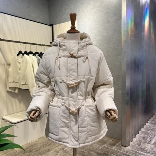 Ab.f.z 대백 AOA1QU01A_토글 단추 후드 패딩 점퍼