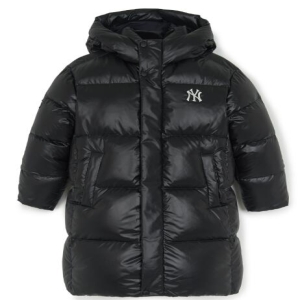 MLB 키즈 에어 데일리 글로시 롱 구스다운 7ADJB1556-50BKS