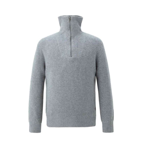 웰메이드 남성 울팬시얀 솔리드 반짚업니트 MUOBF3W9301