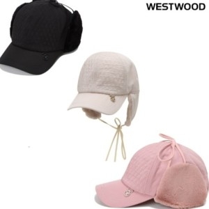 웨스트우드 여성 퀼팅 퍼장식 캡모자 WO4WTCP314