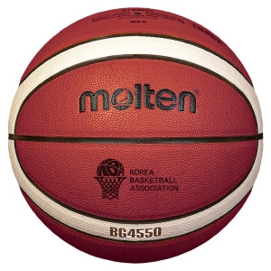 몰텐  BG4550-KBL 농구공 7호 FIBA 공인구 KBL 프로농구 로고