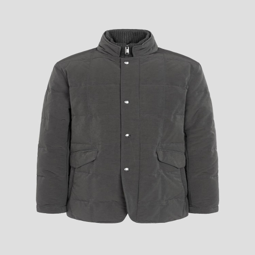 빈폴 남성 다운 퀼팅 하이브리드 재킷 애쉬_BC5Y11C184