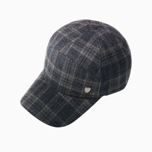 닥스 남성 체크 7각 속귀달이 캡 DK58MUK001