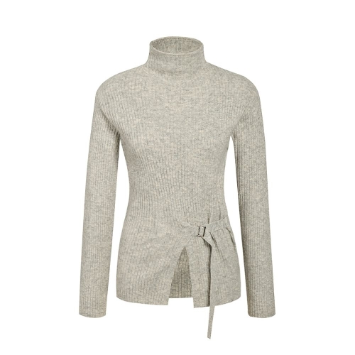 JJ지고트 반넥 벨트라인 풀오버GRBN1PO251