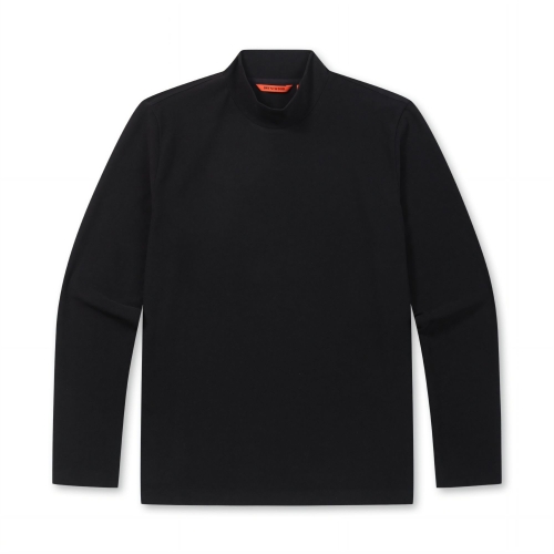 브렌우드 컴포트 기모 터틀넥 티셔츠_BRTAW25001BKX