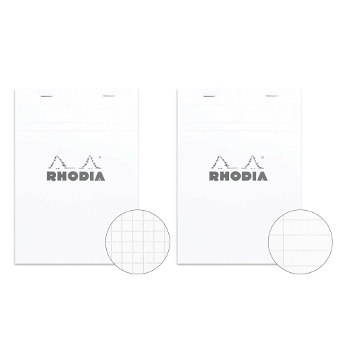 로디아  화이트 메모패드 NO.16 라인 A5