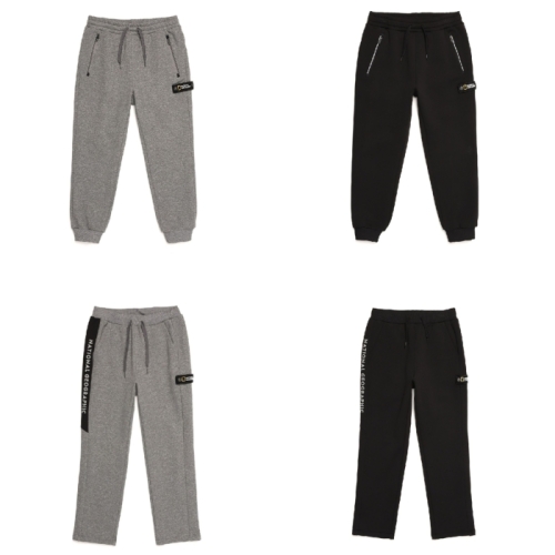 내셔널지오그래픽 키즈 겨울기모팬츠2종 N214KPT211-221-NW