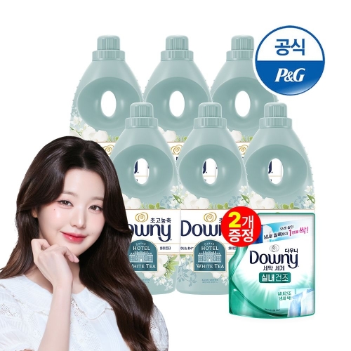 다우니 향수 컬렉션 화이트티 1L