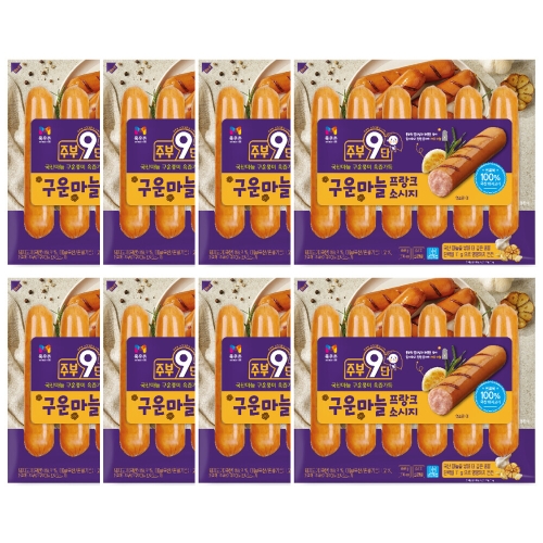 목우촌  주부9단 구운마늘 프랑크 450g