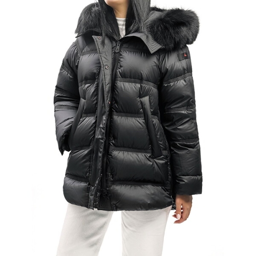 페트레이 여성 타칸 폭스 퍼 패딩 PED5110 NER