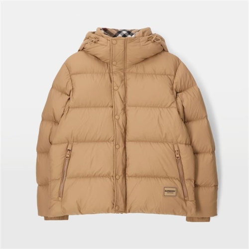 버버리 HALSBY 할스비 나일론 후드 남성 패딩 자켓_81052261