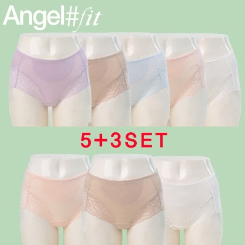 엔젤핏 60수면스판거들팬티8종세트