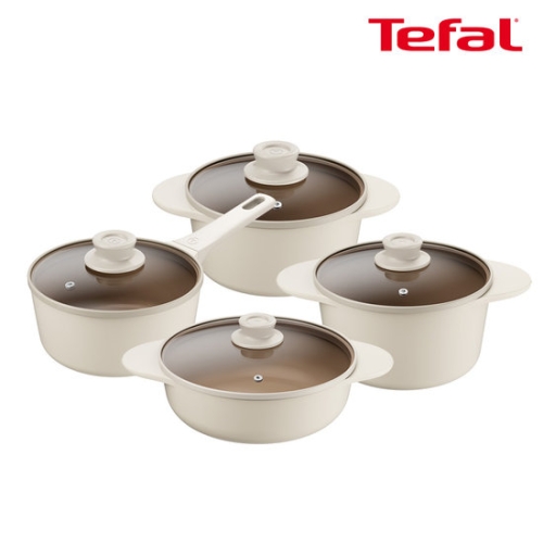 테팔  IH 주물 아이콘 냄비 4종 (편수18+양수18,20+전골24)