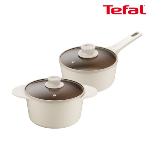 테팔  IH 주물 아이콘 냄비 2종 (편수18+양수18)