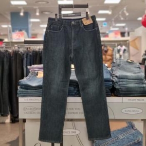 뱅뱅 HC21 공용 인밴드 밑위긴 본딩 핏 청바지 NQL890 S42313428