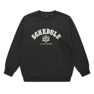 소이 HC22 유니 빅로고 기모 맨투맨티 남여공용 차콜 빅로고 기모 박스핏 맨투맨 S27737123