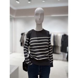 스위트숲 스트라이프 긴팔니트 SBALK3M2