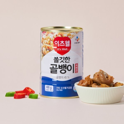 CJ프레시웨이 이츠웰 쫄깃한 자연산 골뱅이 400g
