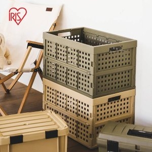 아이리스  감성 캠핑 접이식 폴딩박스 52L OC-OD52