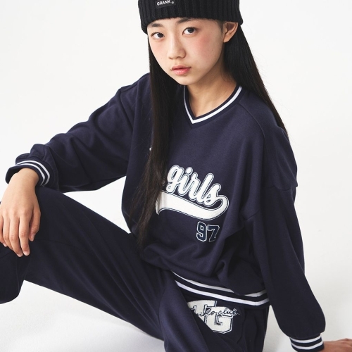 더데이걸 부클자수상하세트상의티셔츠TGMS23T08