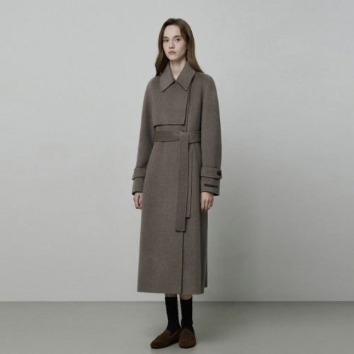 잇미샤 여성 캐시미어 블렌디드 트렌치 핸드메이드 코트 ITPBHHC850