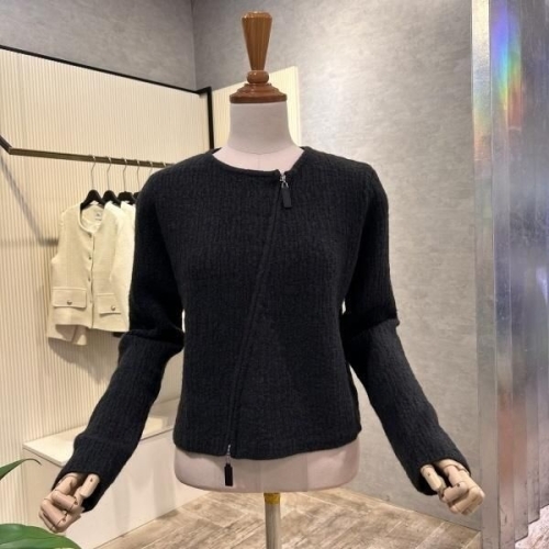 Ab.f.z AOA1HY361_집업 크롭 사선 가디건