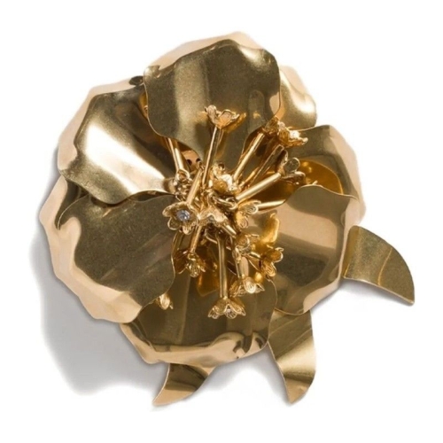 미우미우  플라워 메탈 브로치 5IS129 2IEU F0NXA