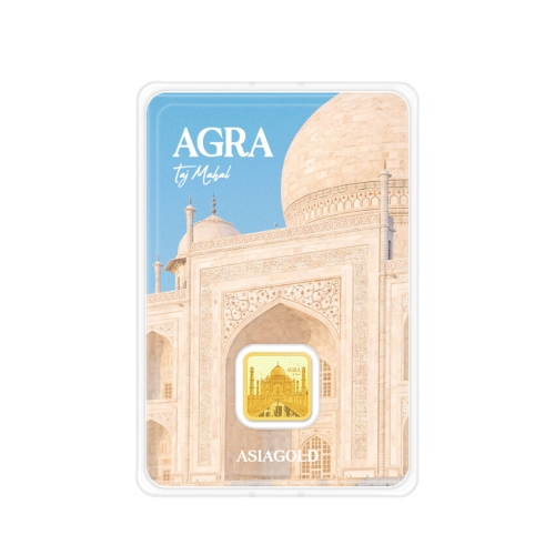 아시아골드  타지마할 잠상 스퀘어 골드바 3.75g