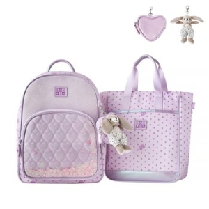 봉통 BT-LV하트엠보싱책가방셋트 7697T-833-835-04