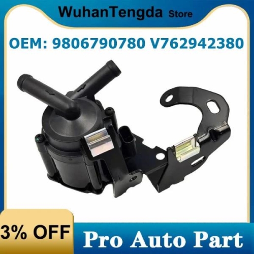 푸조  9806790780 Citroen C4 C5 207 208 308 508 1.6 THP V 용 엔진 냉각 시스템 전기 워터..