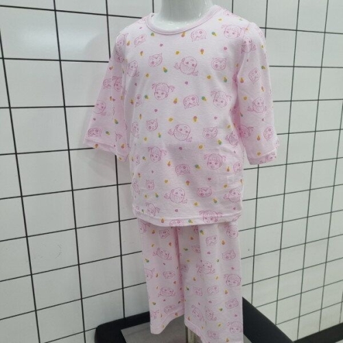 레노마 콩순이 여아 투투 7부내의 PK05768 유아동실내복