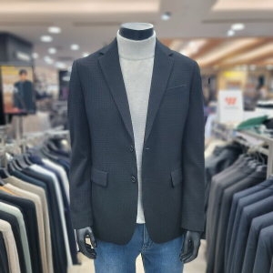 지이크 패플 파렌하이트SLIM 솔리드 와플 조직 자켓F4104BK_BP