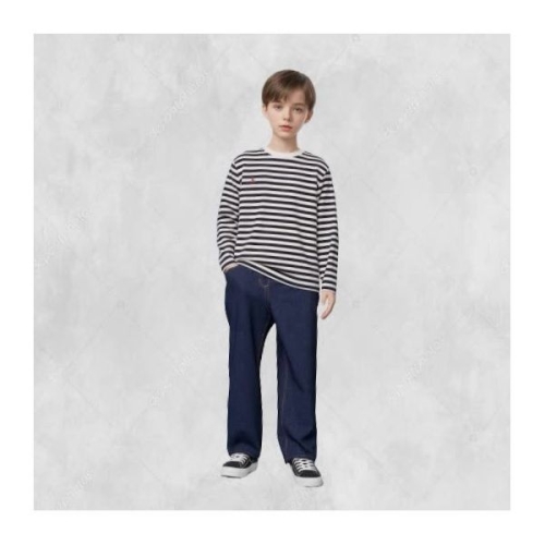 빈폴키즈 스트라이프 티셔츠 아이보리 BI5141UE30 218769 FE4681217-E2B