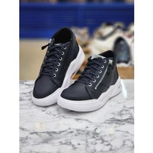 허시파피 세이브존05 여성 하이탑 지퍼 메가바운스 4Cm 스니커즈 GDLFP854 S42040701