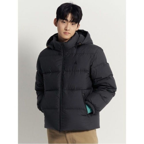 빈폴 남성 클래식 푸퍼 다운 재킷 블랙_BC5X38C225