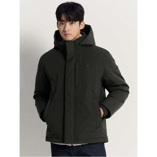 빈폴 남성 논퀼팅 다운 재킷 카키_BC5X38C26H