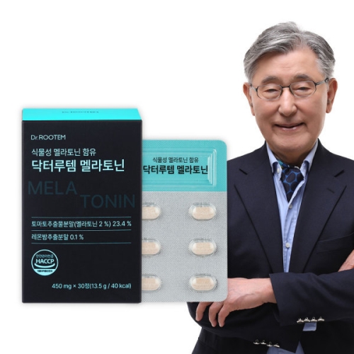 식물성 멜라토닌 함유 닥터루템 멜라토닌 30정