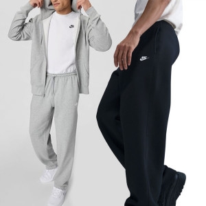 나이키 기모 클럽 남성 오픈 햄 플리스 팬츠 바지 FN3730-010 블랙/ FN3730-063 그레이