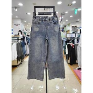 행텐주니어 세이브존06 여아 백브러쉬 스판 와이드 데님 팬츠 14540-155-802-10 S42347134