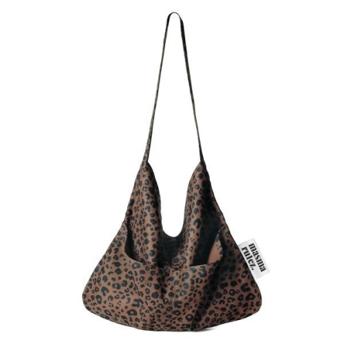 마스마룰즈 MASMARULEZ Rabbit eco bag_Grand leopard Deep brown 5016168758 515763