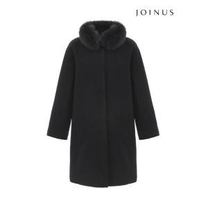 조이너스 패플 폭스퍼 카라 코트-JW24CO3201940C