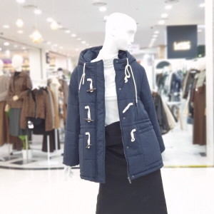 Ab.f.z 큐트 더플 하프 패딩 점퍼 FSPQA1U01A