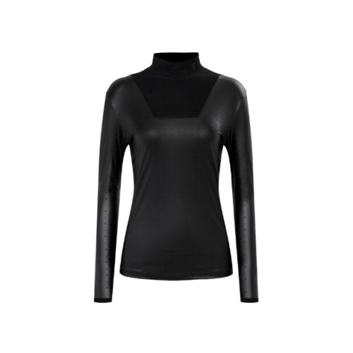 와이드앵글  골프긴팔티 KQJ WWW25292Z1 여성 TO 멀티 방풍 베이스 레이어 L Black