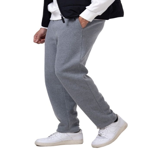 이지바이 라이트히트 남성 따뜻한 기모 트레이닝 일자핏 밴딩 팬츠 M6WP06