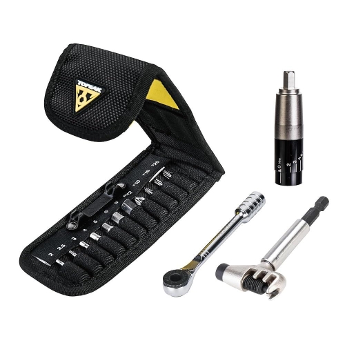 세방전지 로케트 101079 Topeak Ratchet Lite NTX+ 래칫 도구 및 비트 2-6 Nm 조정 가능한 TorqBit 체인 ..