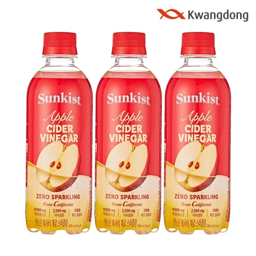 썬키스트 애사비 제로 스파클링 350ml