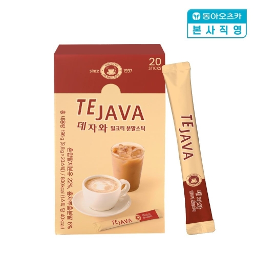 동아오츠카  데자와 밀크티 스틱 9.8g 20개입