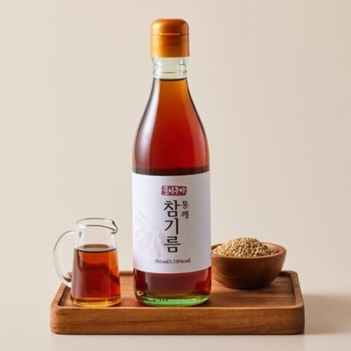 단하 꿀이구마 100% 통참깨 저온압착 참기름 350ml
